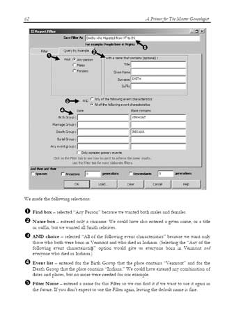 example of filter discussion