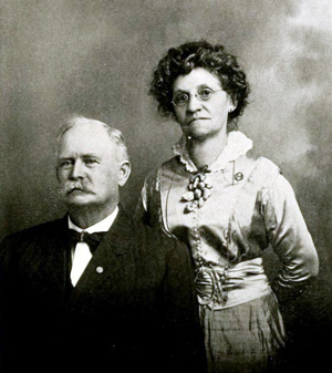 Jasper and Ann Eliza Cobb
from History of Decatur County, Indiana17