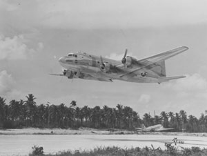 Douglas R5D Taking Off from Guam 25 Nov 1944
National Archives photo24