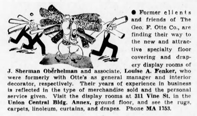 J. Sherman Oberhelman Co. Advertisement
from The Cincinnati Enquirer29
