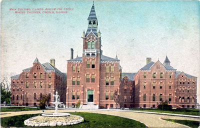 Illinois Asylum for Feeble-Minded Children
courtesy Asylum Projects wiki