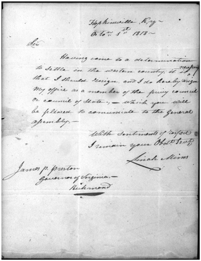 Linah Mims' letter of resignation38