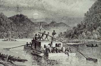 Flat Boat about 1788