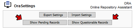 Pending & Questionable buttons