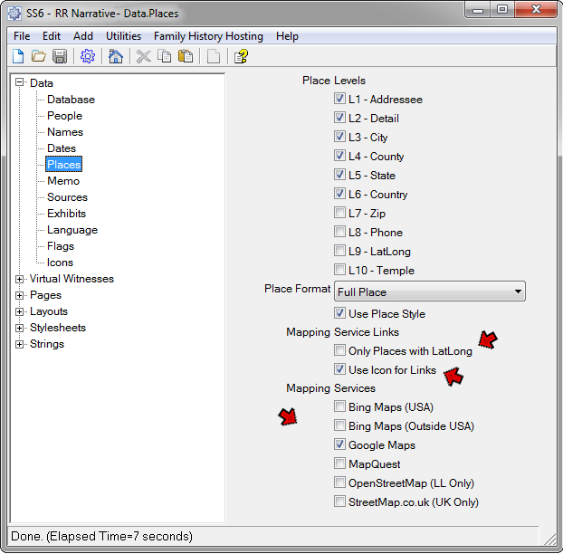 Edit Map Screen
