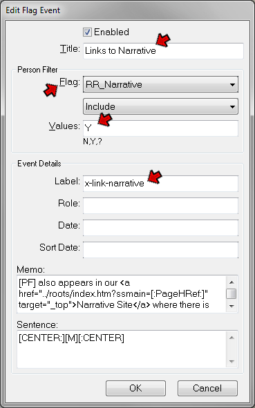 Flag Event