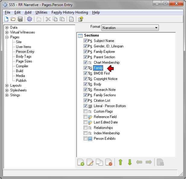 Sorting Tag Groups