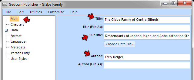 Data Section