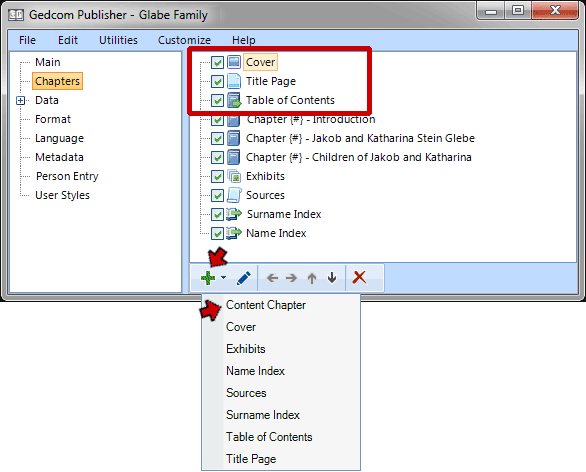 Data Section