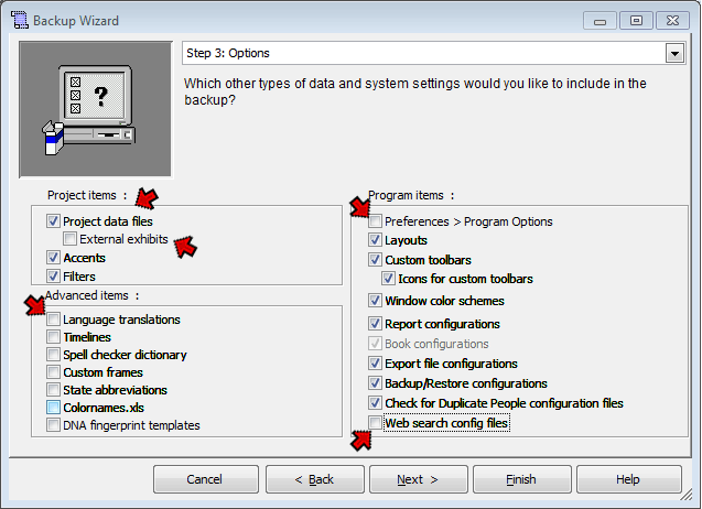 Backup - Step 3