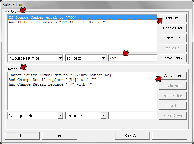 Rules Editor