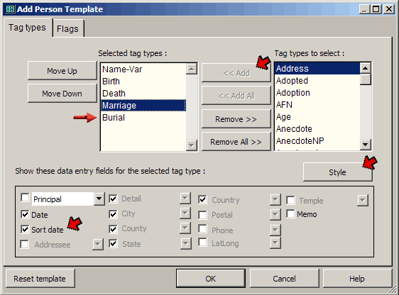 Add Person Template